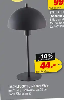 Höffner Schöner wohnen tischleuchte Angebot