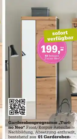 Höffner Garderobenprogramm „turino neo“ Angebot
