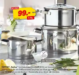Höffner Meisterkoch topfset radius Angebot