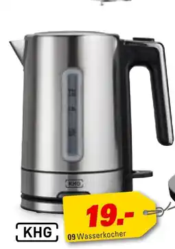 Höffner Khg wasserkocher „wk-105 es“ Angebot