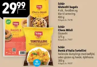 CITTI Markt Schär Glutenfri bagels Angebot