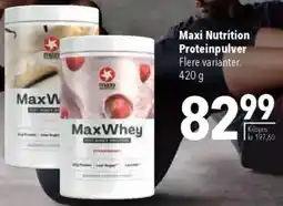CITTI Markt Maxi Nutrition Proteinpulver Angebot