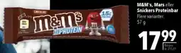 CITTI Markt M&M's, Mars eller Snickers Proteinbar Angebot