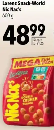 CITTI Markt Lorenz Snack-World Nic Nac's Angebot