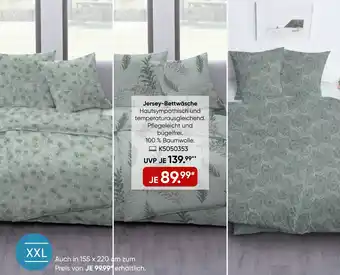 Galeria ESTELLA Jersey-Bettwäsche Angebot