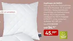 Galeria billerbeck Kopfkissen ALCANDO Angebot