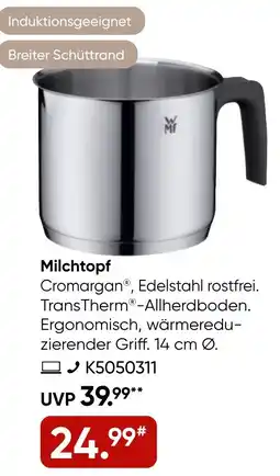 Galeria WMF Milchtopf Angebot