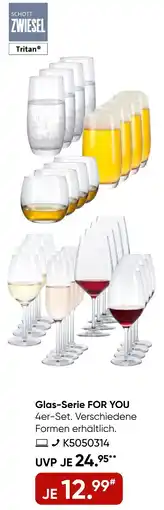 Galeria SCHOTT ZWIESEL Glas-Serie FOR YOU Angebot
