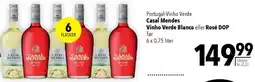 CITTI Markt Casal Mendes Vinho Verde Blanco eller Rosé DOP Angebot