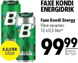CITTI Markt Faxe Kondi Energy Angebot