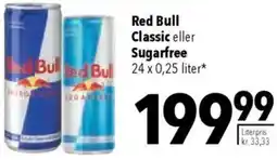 CITTI Markt Red Bull Classic eller Sugarfree Angebot