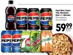 CITTI Markt Pepsi Max, Pepsi, 7Up, Mountain Dew eller Mirinda Angebot