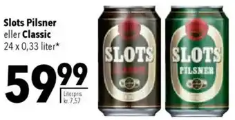 CITTI Markt Slots Pilsner eller Classic Angebot