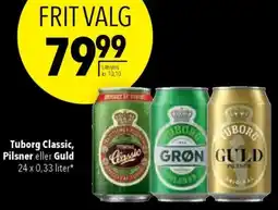 CITTI Markt Tuborg Classic, Pilsner eller Guld Angebot