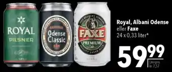 CITTI Markt Royal, Albani Odense eller Faxe Angebot