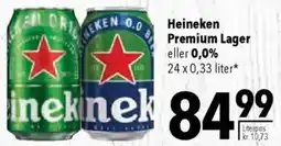 CITTI Markt Heineken Premium Lager eller 0,0% Angebot