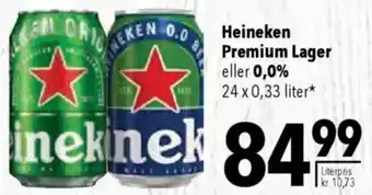 CITTI Markt Heineken Premium Lager eller 0,0% Angebot