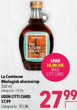 CITTI Markt La Comtesse Økologisk ahornsirup Angebot