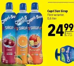 CITTI Markt Capri Sun Sirup Angebot