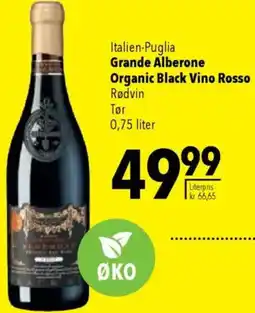 CITTI Markt Grande Alberone Organic Black Vino Rosso Angebot