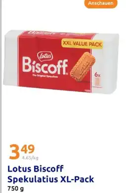 Action Lotus biscoff spekulatius xl-pack Angebot