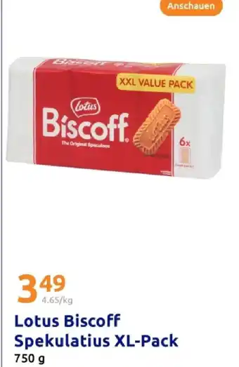 Action Lotus biscoff spekulatius xl-pack Angebot