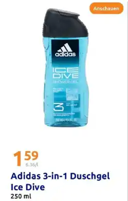 Action Adidas 3-in-1 duschgel ice dive Angebot