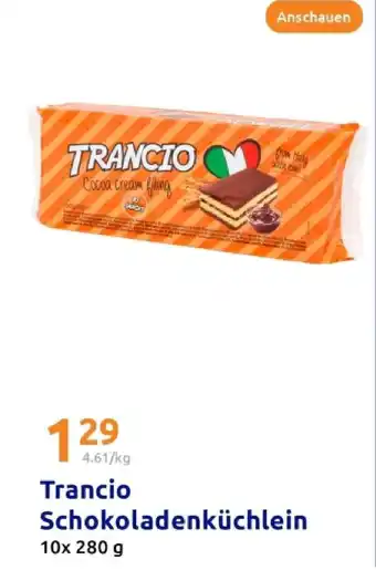 Action Trancio schokoladenküchlein Angebot