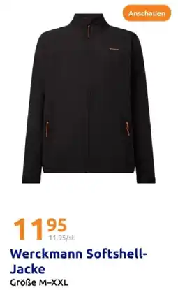 Action Werckmann softshell-jacke Angebot