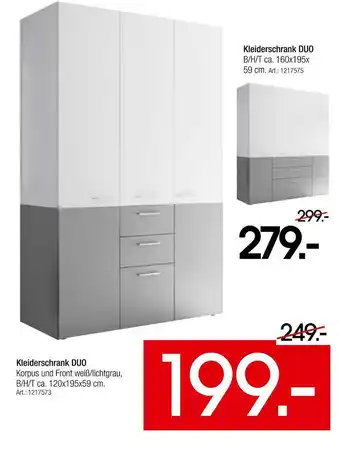 Zurbrüggen Kleiderschrank Angebot