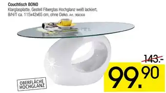 Zurbrüggen Couchtisch bono Angebot