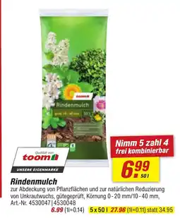 toom Baumarkt toom Rindenmulch Angebot