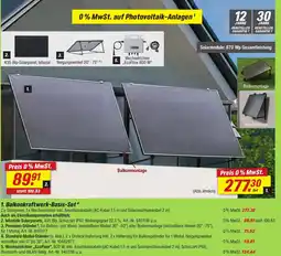toom Baumarkt 1. Balkonkraftwerk-Basis-Set4 Angebot