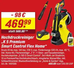 toom Baumarkt Kärcher Hochdruckreiniger ,,K 5 Premium Smart Control Flex Home" Angebot