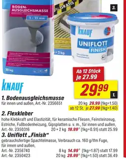 toom Baumarkt KNAUF 3. Uniflott,,Finish" Angebot