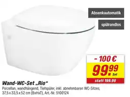 toom Baumarkt Wand-WC-Set „Rio“ Angebot