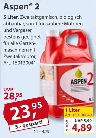 Sonderpreis Baumarkt Aspen 2 Angebot