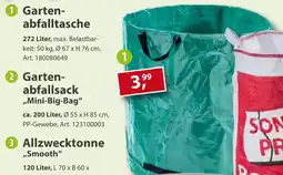 Sonderpreis Baumarkt Gartenabfalltasche Angebot