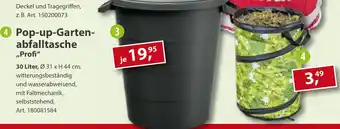 Sonderpreis Baumarkt Pop-up-Gartenabfalltasche ,,Profi" Angebot