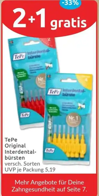 Budni TePe Original Interdentalbürsten Angebot