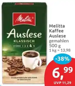 Budni Melitta Kaffee Auslese Angebot