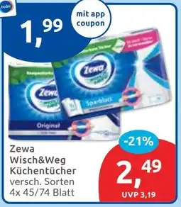 Budni Zewa Wisch&Weg Küchentücher Angebot
