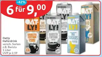 Budni Oatly Haferdrink Angebot