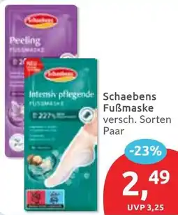 Budni Schaebens Fuẞmaske Angebot