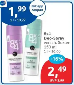 Budni 8x4 Deo-Spray Angebot