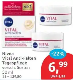 Budni Nivea Vital Anti-Falten Tagespflege Angebot