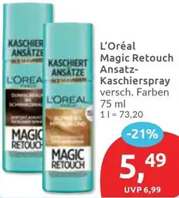 Budni L'Oréal Magic Retouch Ansatz Kaschierspray Angebot