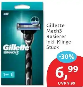 Budni Gillette Mach3 Rasierer Angebot