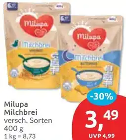 Budni Milupa Milchbrei Angebot