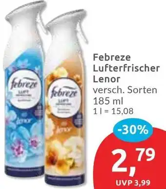 Budni Febreze Lufterfrischer Lenor Angebot